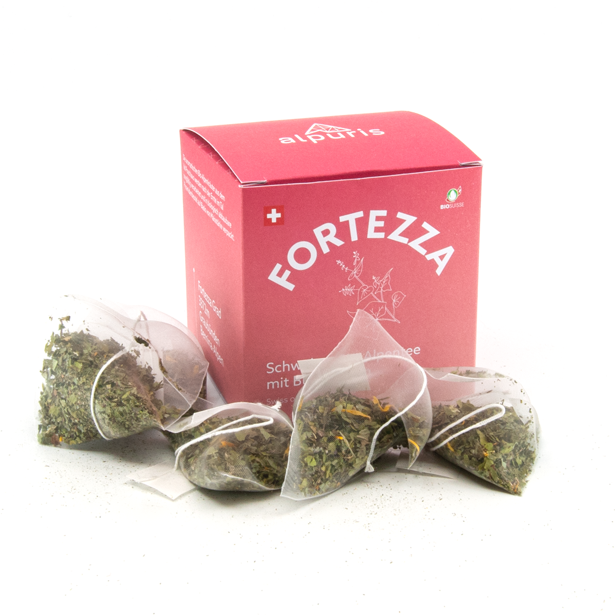 FORTEZZA – Swiss Alpine herbal tea with buckwheat (BioSuisse)