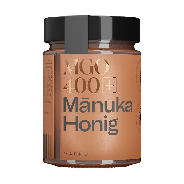Manuka Madhu Honey MGO 400+ im 250g-Glas