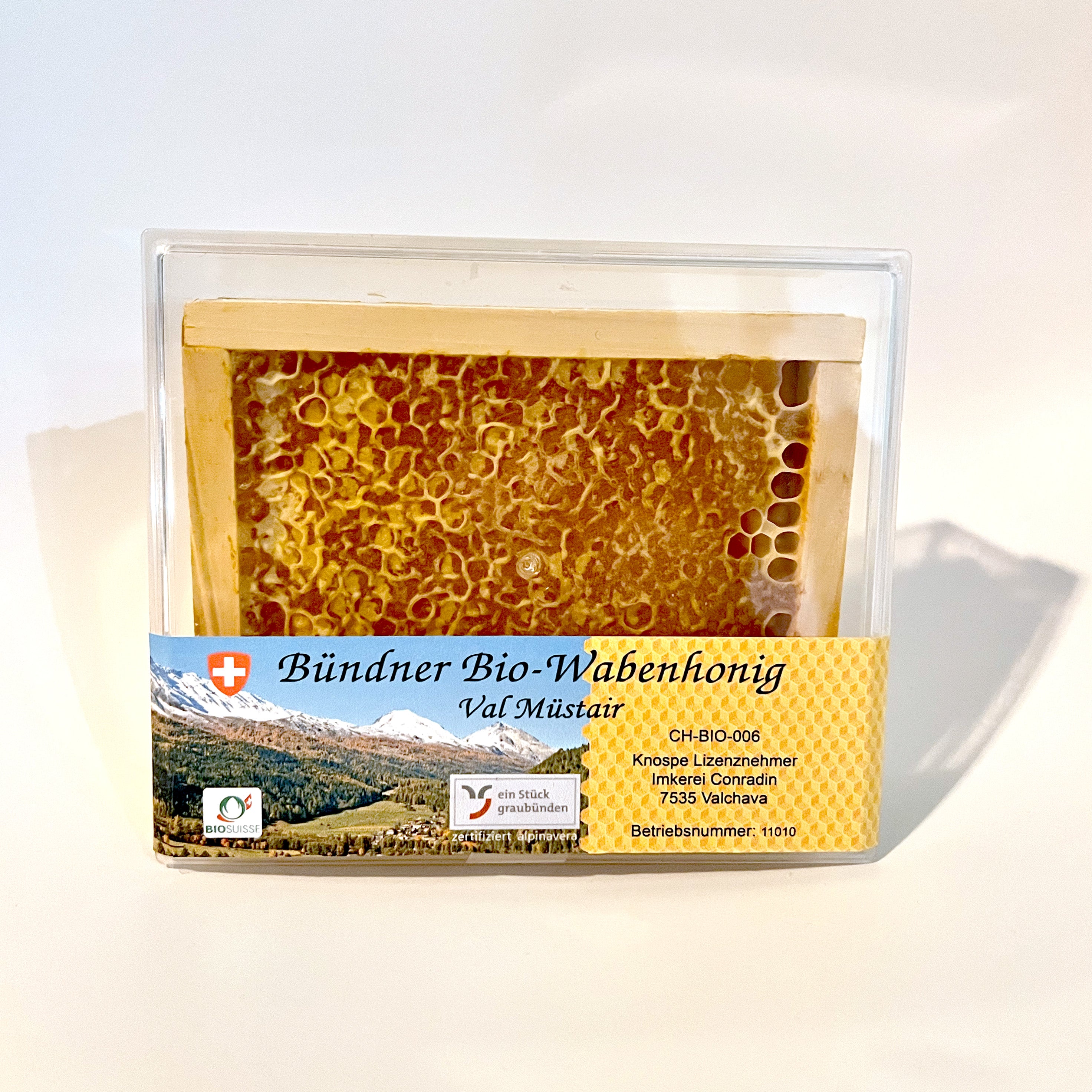 Wabenhonig aus dem Val Müstair, Graubünden