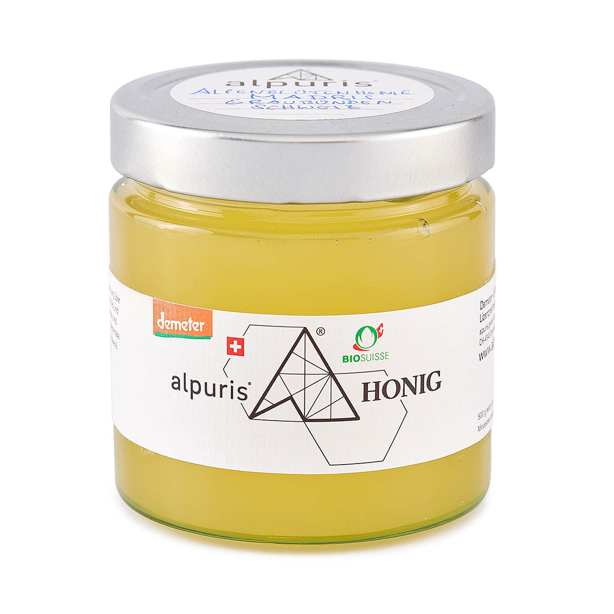 Alpenblütenhonig Madris / Graubünden (Demeter/BioSuisse) – Ernte 2025