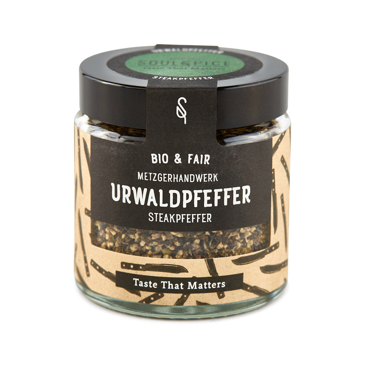 Jungle pepper ground / steak pepper, spice organic