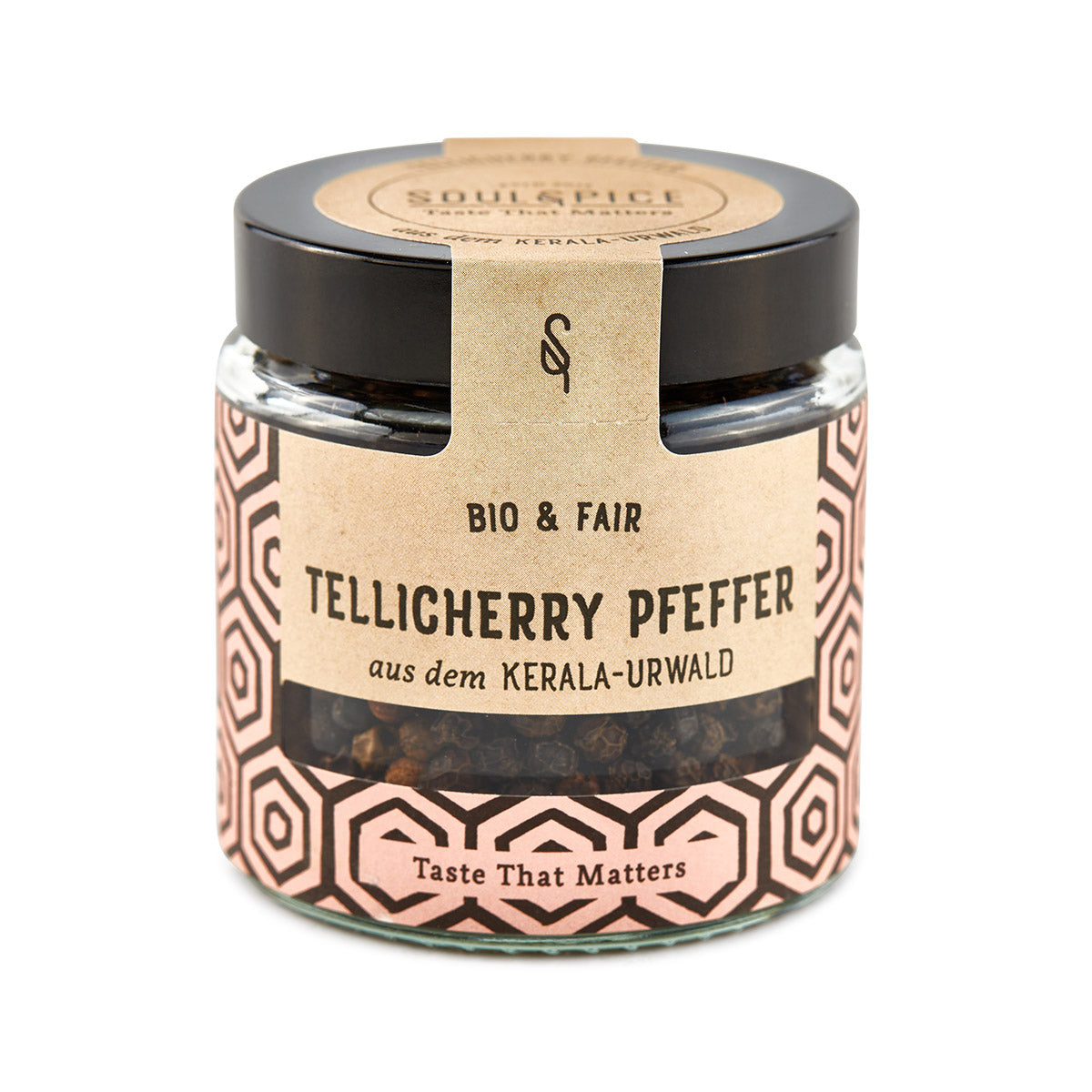 Tellicherry pepper whole, spice organic 55g