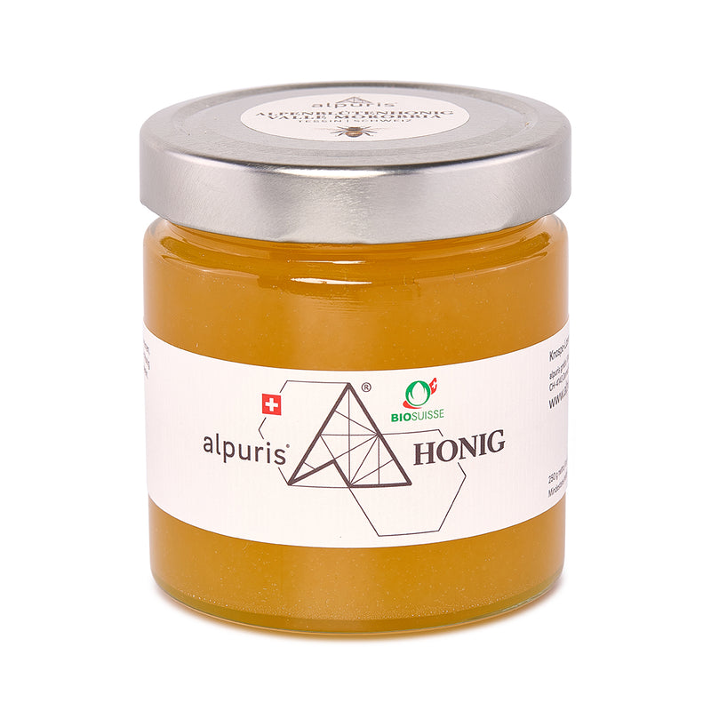 Alpine blossom honey BioSuisse Valle Morobbia/Ticino