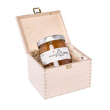 Neu im Sortiment: Honig - Geschenkbox mit Honiglöffel, aber ohne Honig (dieser kann separat ausgewählt und bestellt werden)