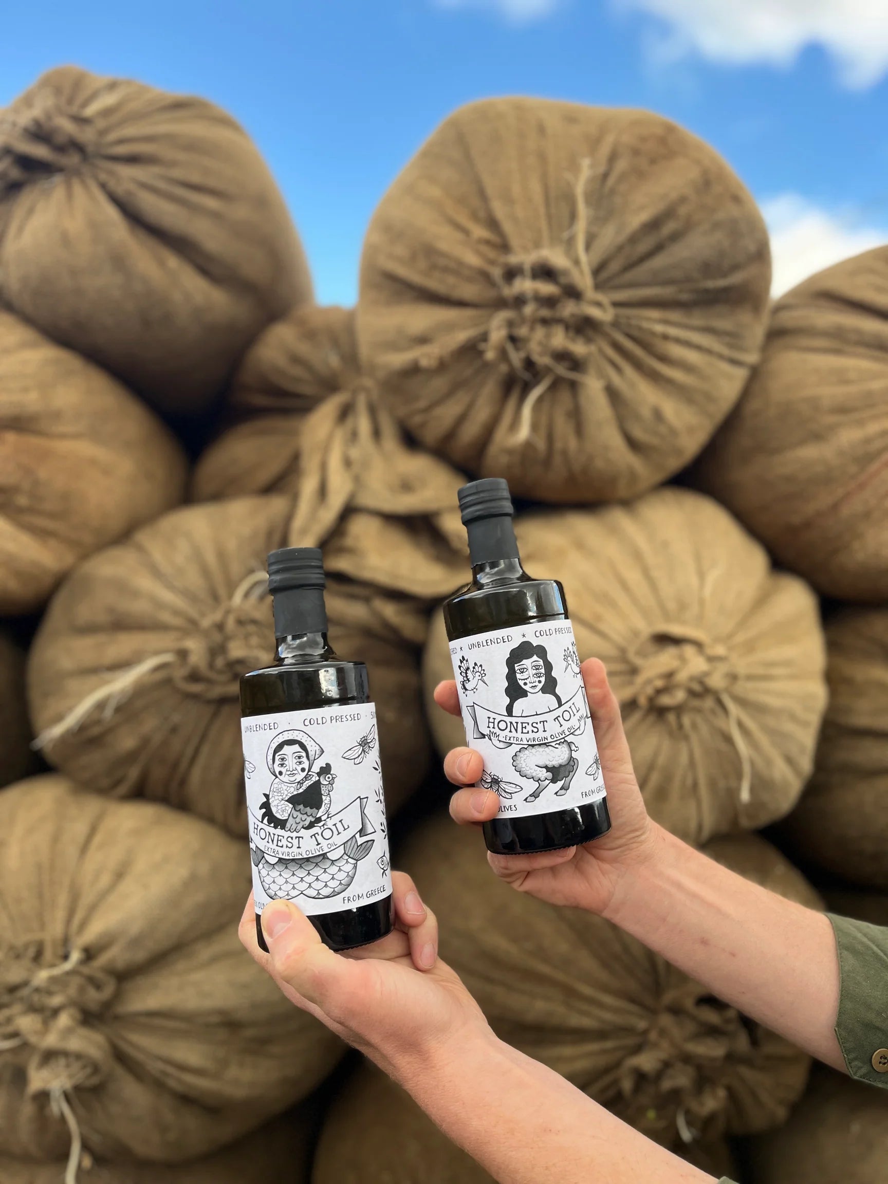Honest Toil Natives Olivenöl aus Griechenland – 0.5 Liter