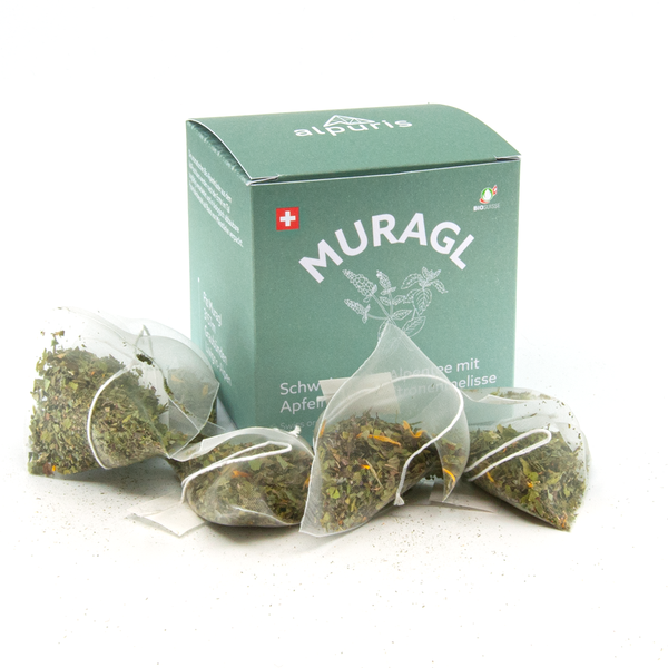 MURAGL – Tisane des Alpes suisses à la pomme, à la menthe et à la mélisse (BioSuisse)
