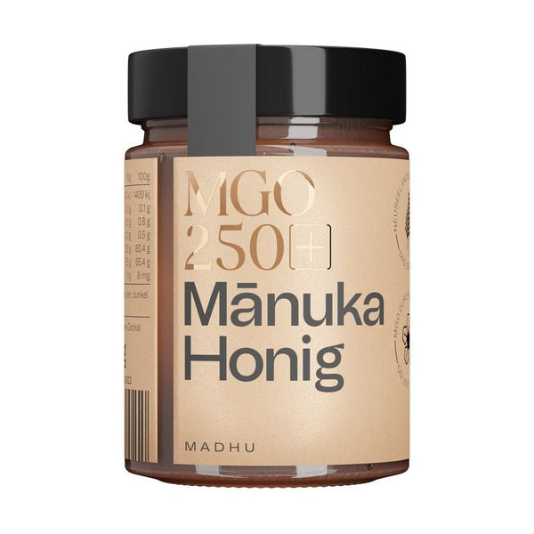 Miel de Manuka Madhu MGO 250+ en pot de 250g
