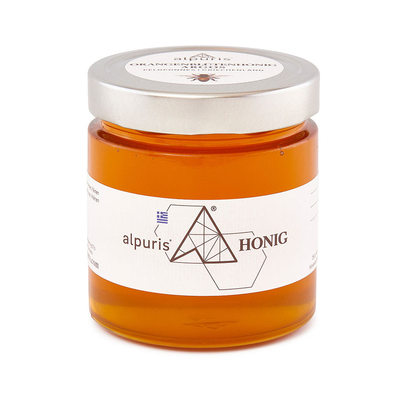 Orange blossom honey Argos/Greece