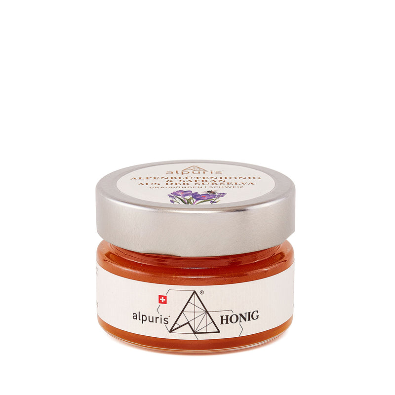 Alpine honey with saffron from Surselva
