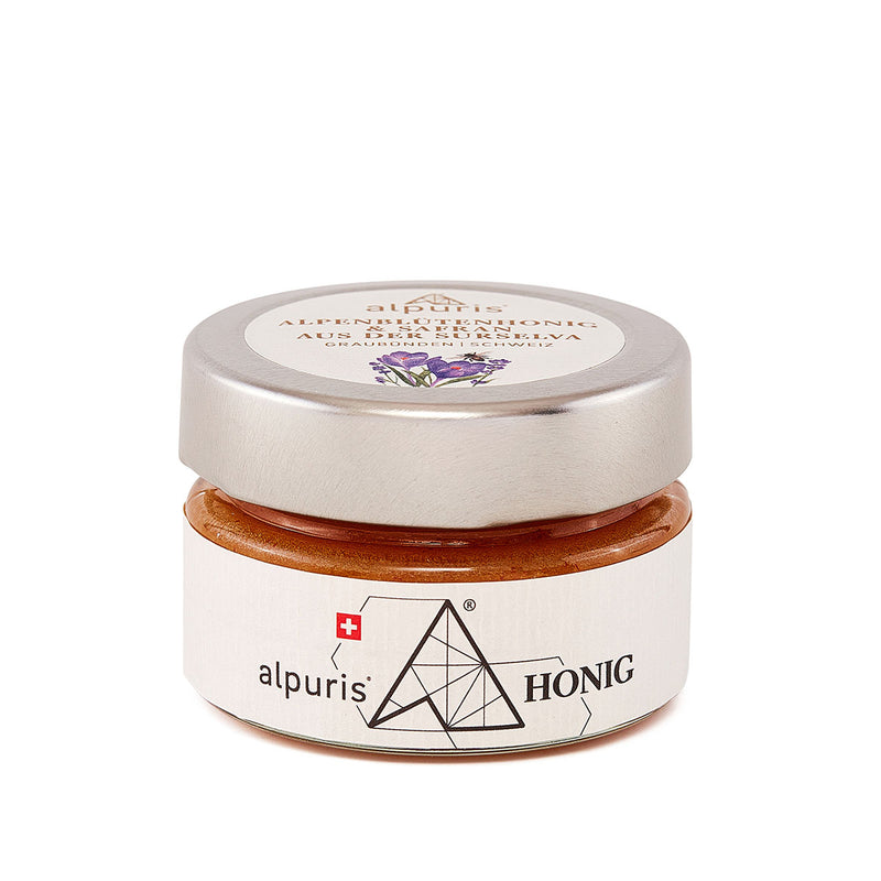 Alpine honey with saffron from Surselva