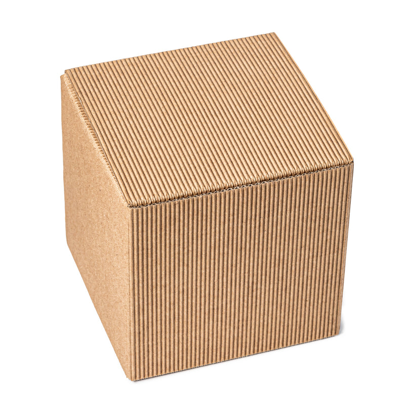 Empty cardboard gift boxes
