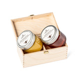 Honey double box dark bees, Linthal/Glarus