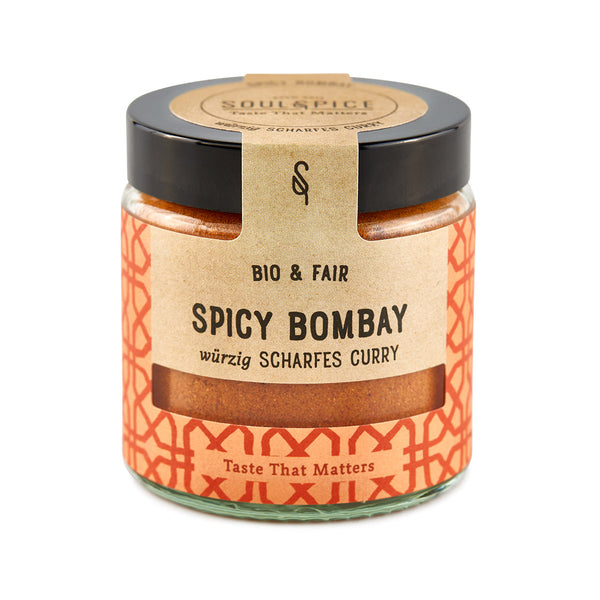 Spicy Bombay scharfes rotes Curry-Gewürz Bio