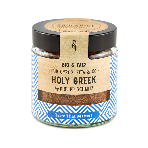 Holy Greek Organic Seasoning for Gyros, Feta &amp; Co.