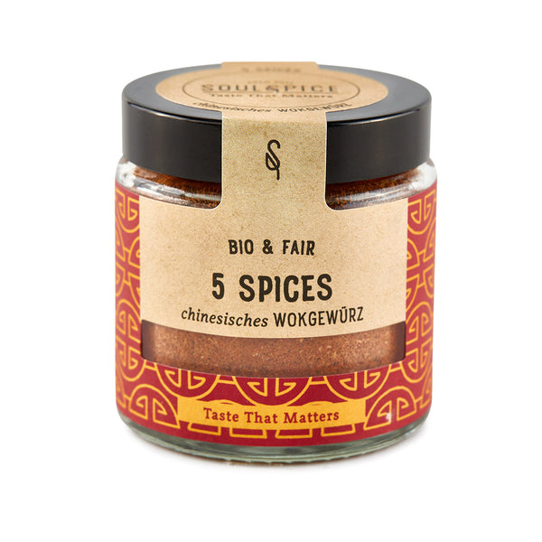 5 Spices Spice Organic 45g